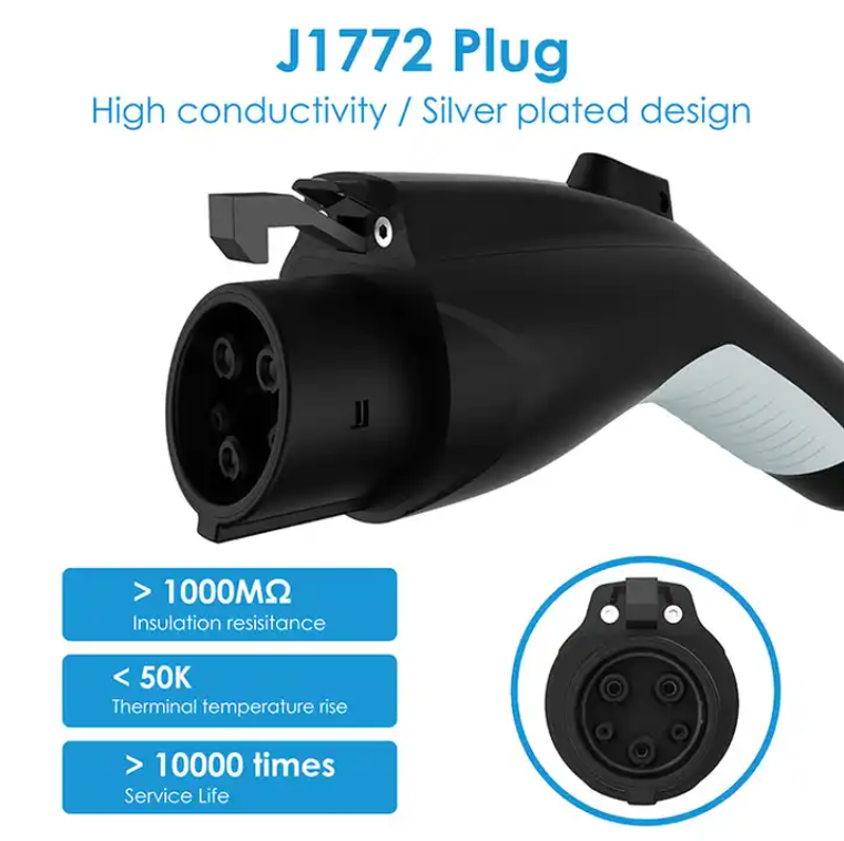 Buzze Non-Tesla Extension Cable (Plug = J1772, 40amps, 21 feet long)